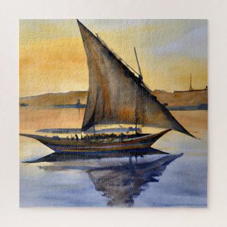Sail boat jigsaw puzzle