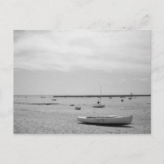 Sail Boat On Provincetown Beach Postcard