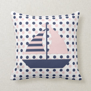 Sail Boat Pillow