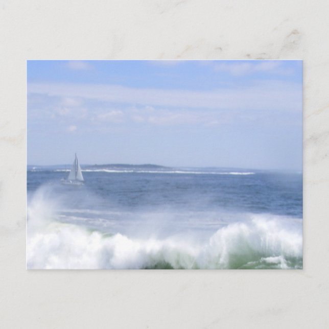 Sail boat postcard (Front)