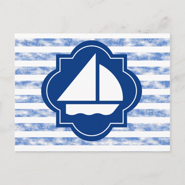 Sail Boat Postcard (Front)
