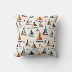 Sail Boat Sailing Cushion