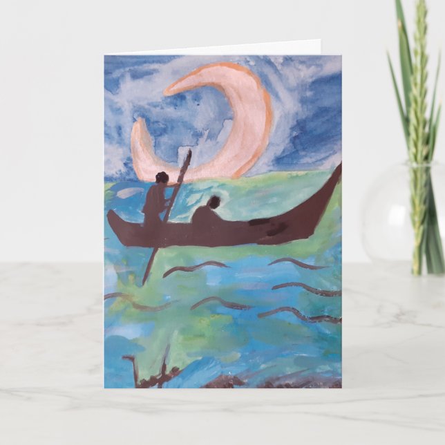 Sail By Moonlight Card (Front)