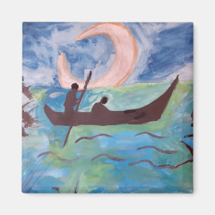 Sail by Moonlight Magnet