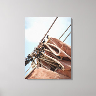 Sail Detail Canvas Print