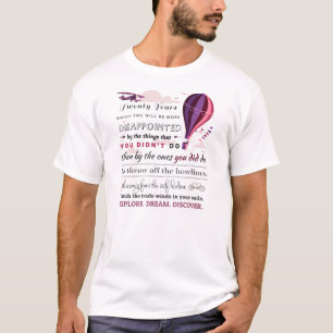 Sail, Dream & Discover - Travel T-Shirt