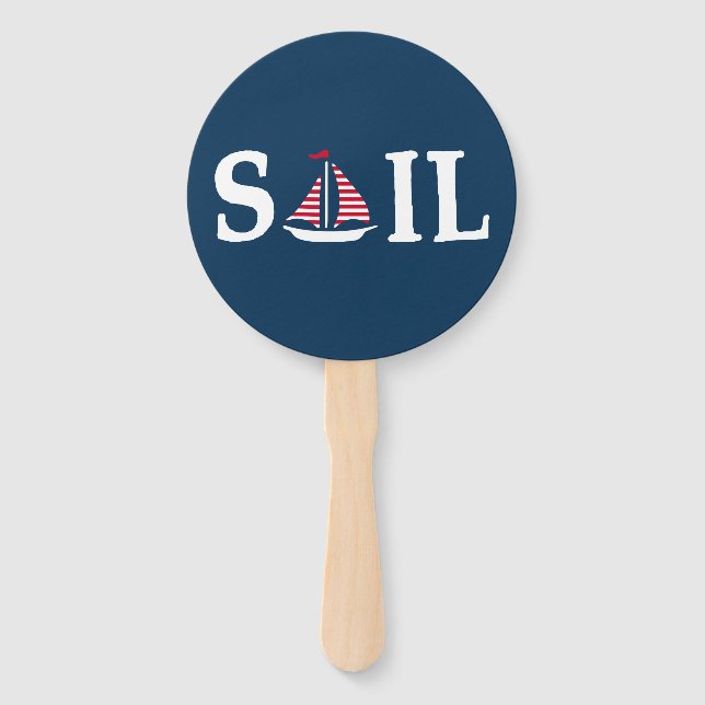 Sail Hand Fan (Front)