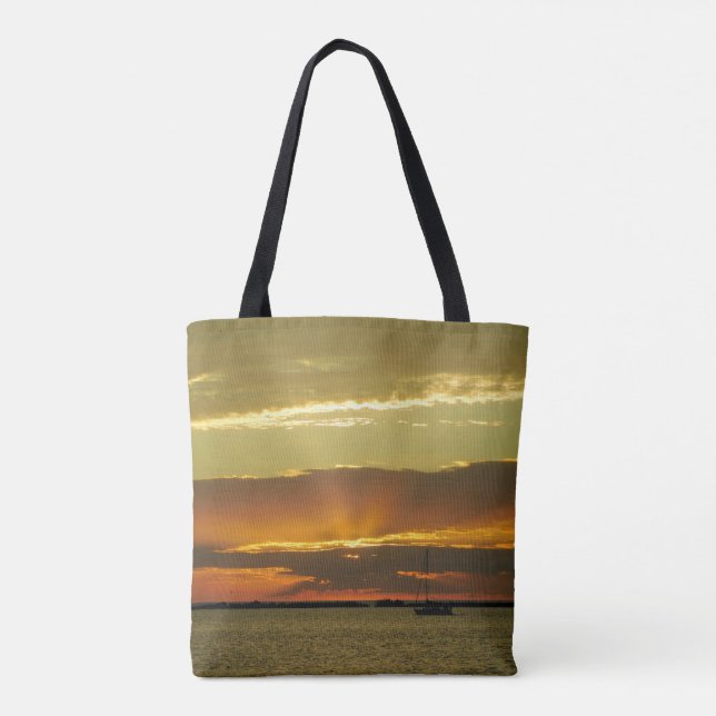 Sail into Sunset Tote Bag (Back)
