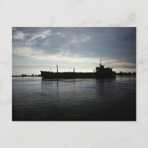 Sail into the Night Postcard