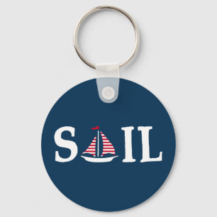 Sail Key Ring