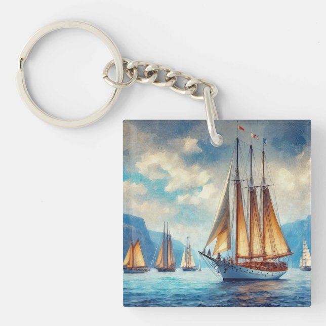 Sail Key Ring (Front)