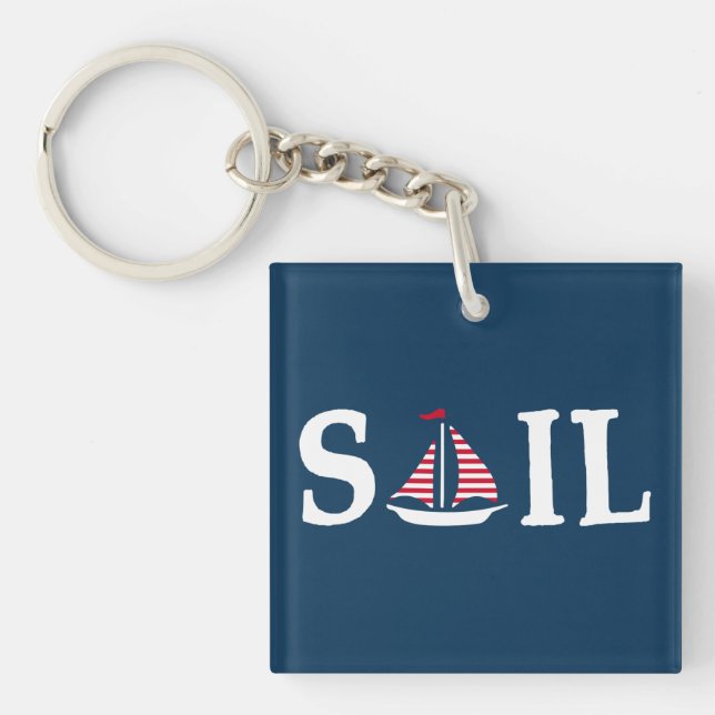 Sail Key Ring (Front)