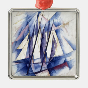 Sail Movements Metal Tree Decoration