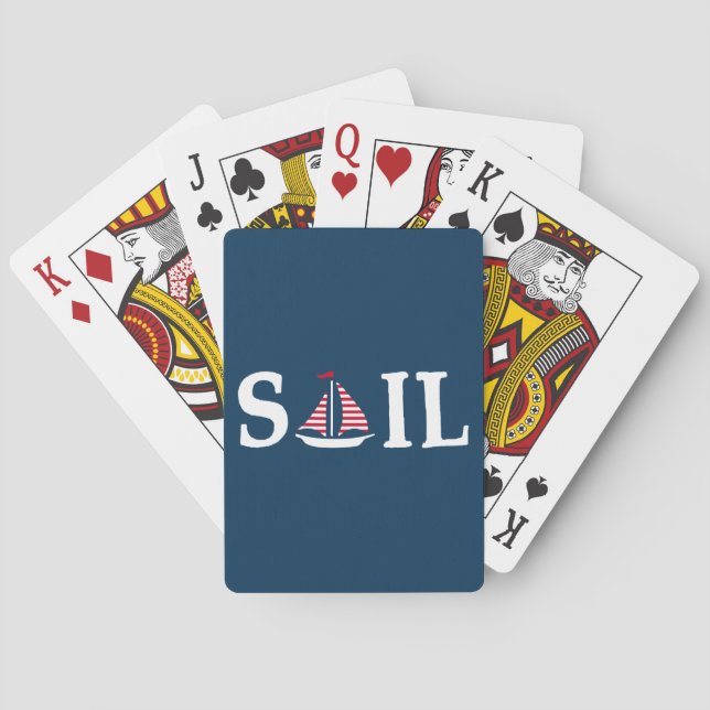 Sail Playing Cards (Back)