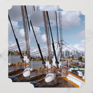 Sail Ship Invitation