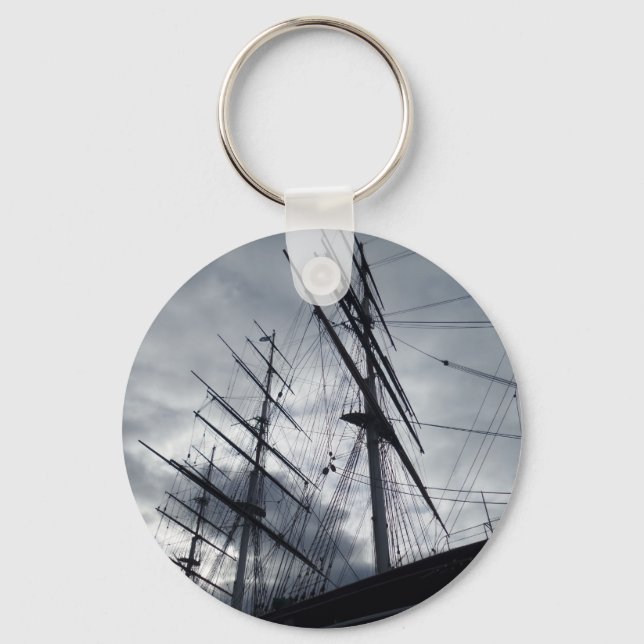Sail Ship Keychain (Front)
