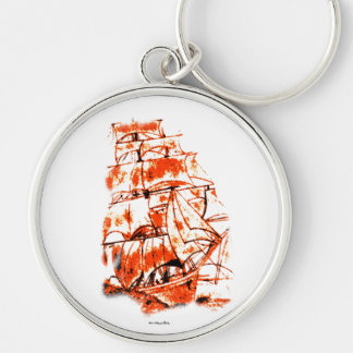 Sail Ship Keychain