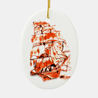 Sail Ship Ornament