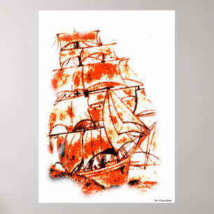 Sail Ship Print