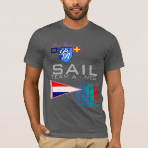 Sail Team A Yachting NED Netherlands Flag T-Shirt