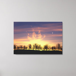 Sail the Night Sky Canvas Print
