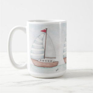 Sail the Ocean Blue Coffee Mug