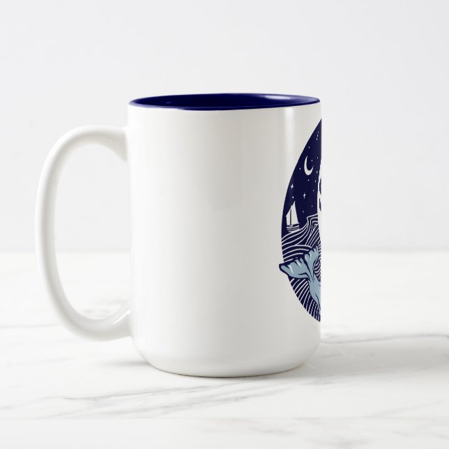Sail Vessel Luna Mug (Left)