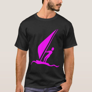 Sailboarding - Magenta T-Shirt
