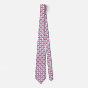 Sailboat and anchor pattern tie