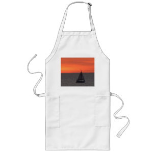 Sailboat at Sparkling Sea Apron