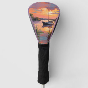 Sailboat at Sunrise Golf Head Cover