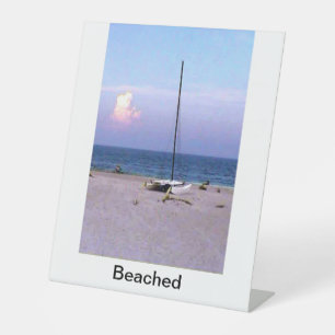 Sailboat banner jGibney Vertical Retractable  Pedestal Sign