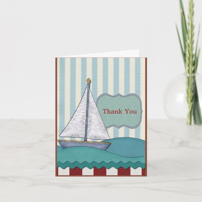 Sailboat Birthday Card (Front)