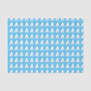 Sailboat Birthday Party Tissue Paper