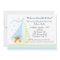 Sailboat Boy Baby Shower Invitation
