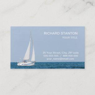 Sailboat Business Card