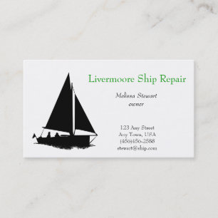 Sailboat Business Cards