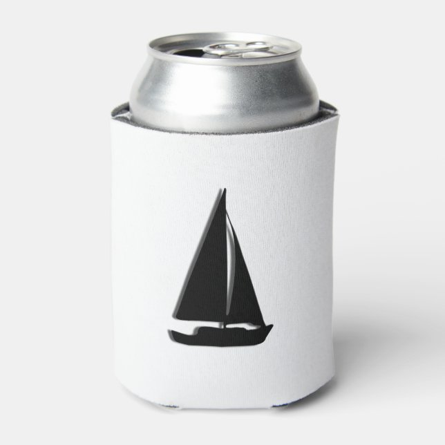 Sailboat Can Cooler (Can Front)