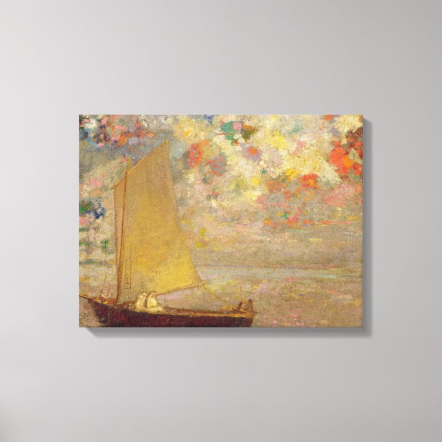 Sailboat Canvas Print (Front)