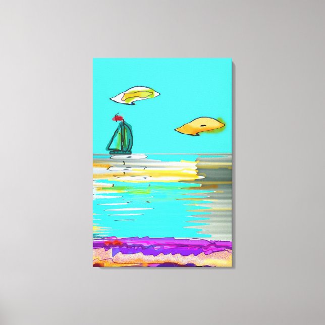 SAILBOAT CANVAS PRINT (Front)