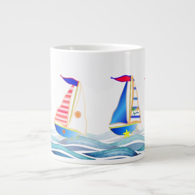 Sailboat Coffee Mug (Front)