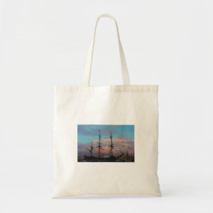 Sailboat in Saint Malo Tote Bag