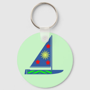 Sailboat Keychain