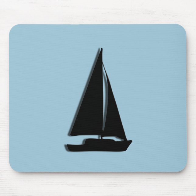 Sailboat Mouse Mat (Front)
