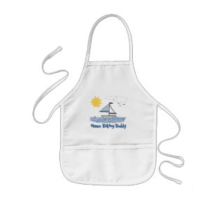 Sailboat O Baking Buddy Kids Apron