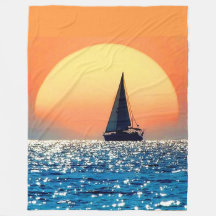 Sailboat Ocean Sunset