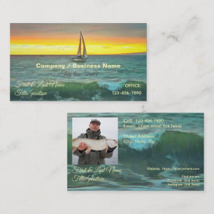 Sailboat on Banderas Bay 0884 Business Card