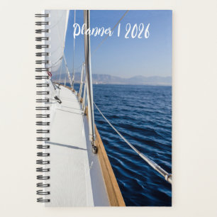 Sailboat on the Sea 2026 Year Planner – Nautical