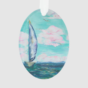 sailboat ornament