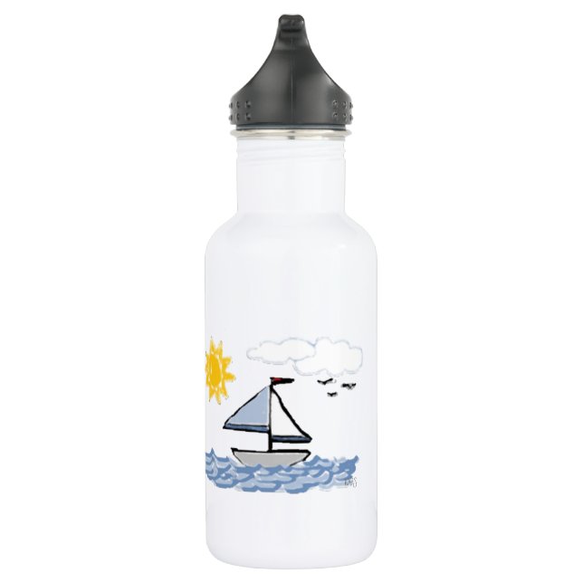 Sailboat PB 532 Ml Water Bottle (Right)